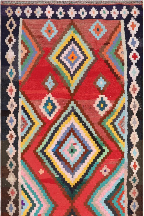 51761 Vintage Persian Kilim