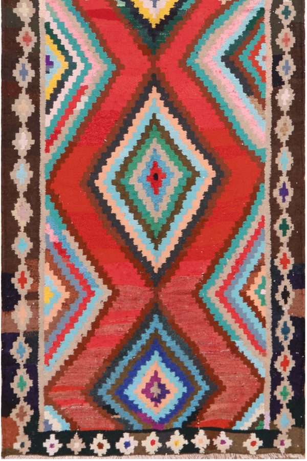 51761 Vintage Persian Kilim