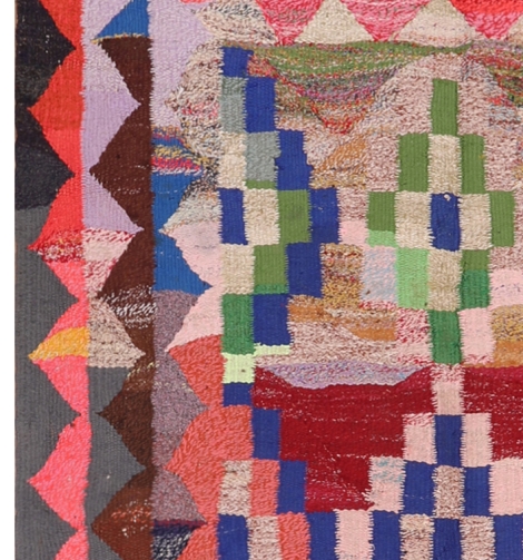 51762 Vintage Persian Kilim