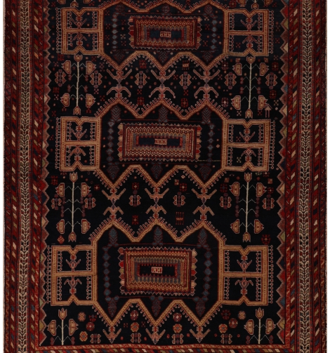 52140 Antique Persian Rug