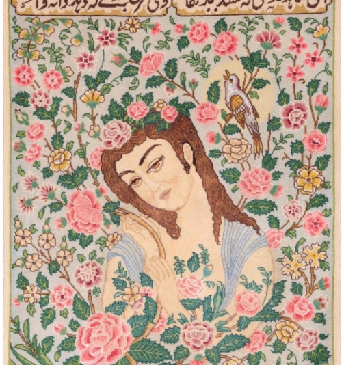 51024 Vintage Persian Rug (Tabriz)