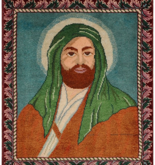 51045 Pictorial Persian Rug