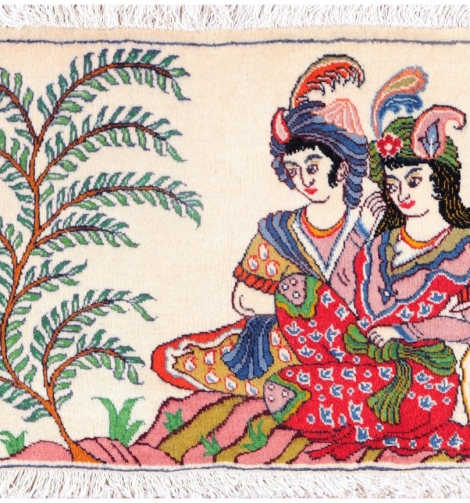 51149 Pictorial Persian Rug