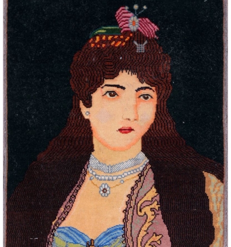 51170 Pictorial Persian Rug