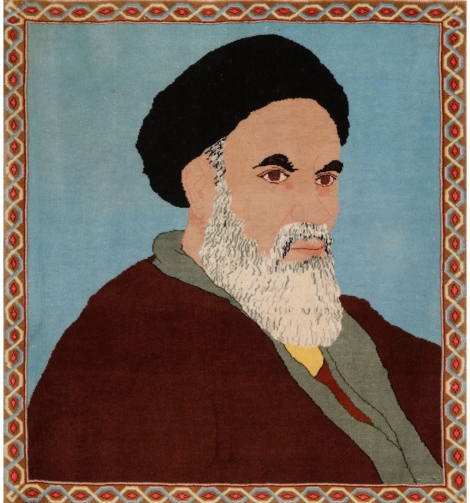 51197 Pictorial Persian Rug