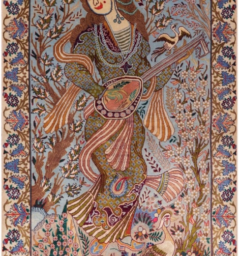 51269 Pictorial Persian Rug