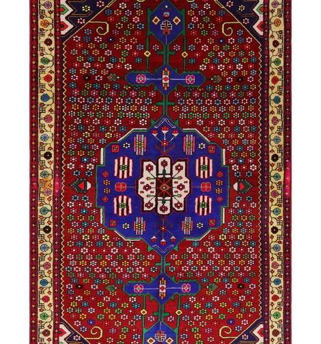 51291 vintage Persian Rug