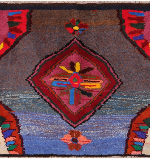 51301 vintage Persian Rug