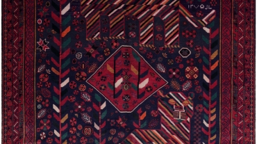 51032 Semi-Antique Persian Rug