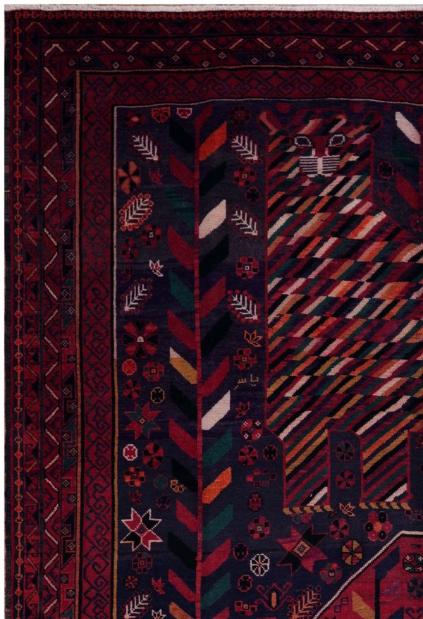 51032 Semi-Antique Persian Rug