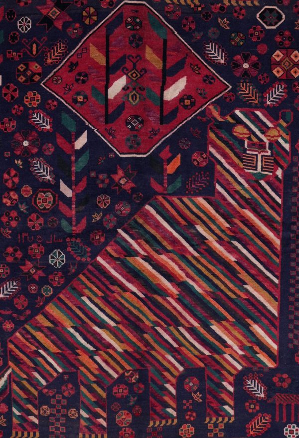 51032 Semi-Antique Persian Rug