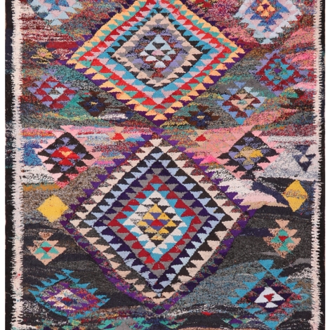 51763 Vintage Persian Kilim
