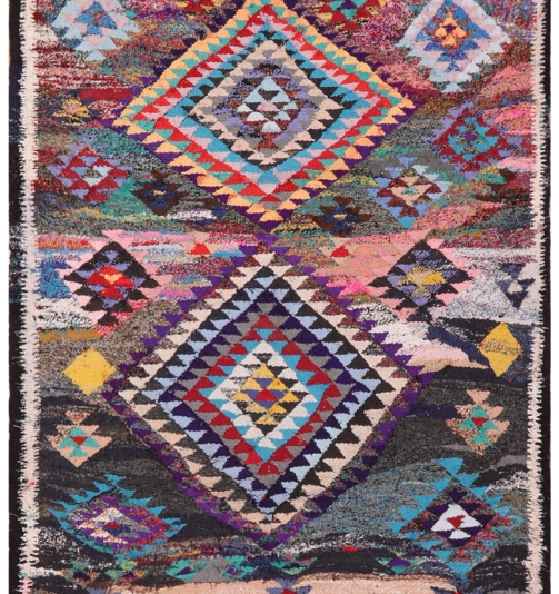 51763 Vintage Persian Kilim