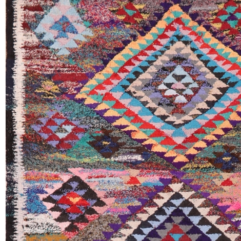 51763 Vintage Persian Kilim