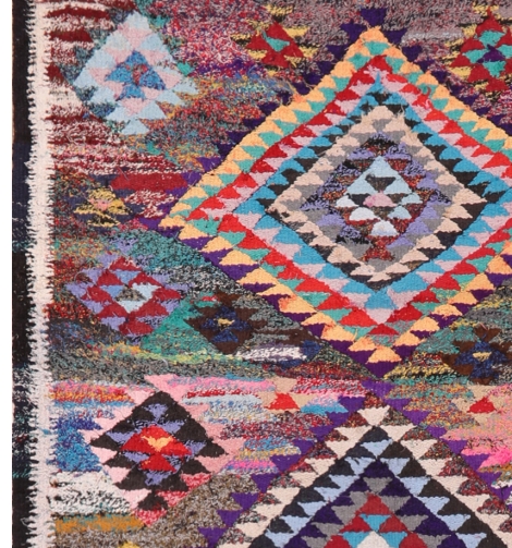 51763 Vintage Persian Kilim