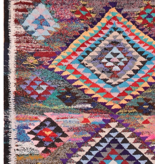 51763 Vintage Persian Kilim