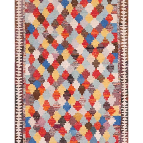 51764 Vintage Persian Kilim