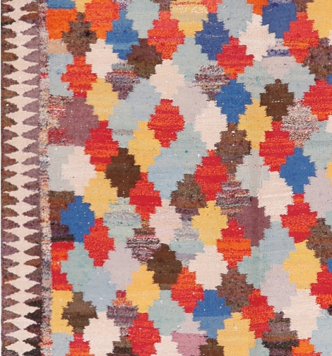 51764 Vintage Persian Kilim